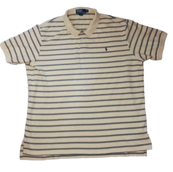 POLO BY RALPH LAUREN STRIPED POLO - Picture 1 of 6